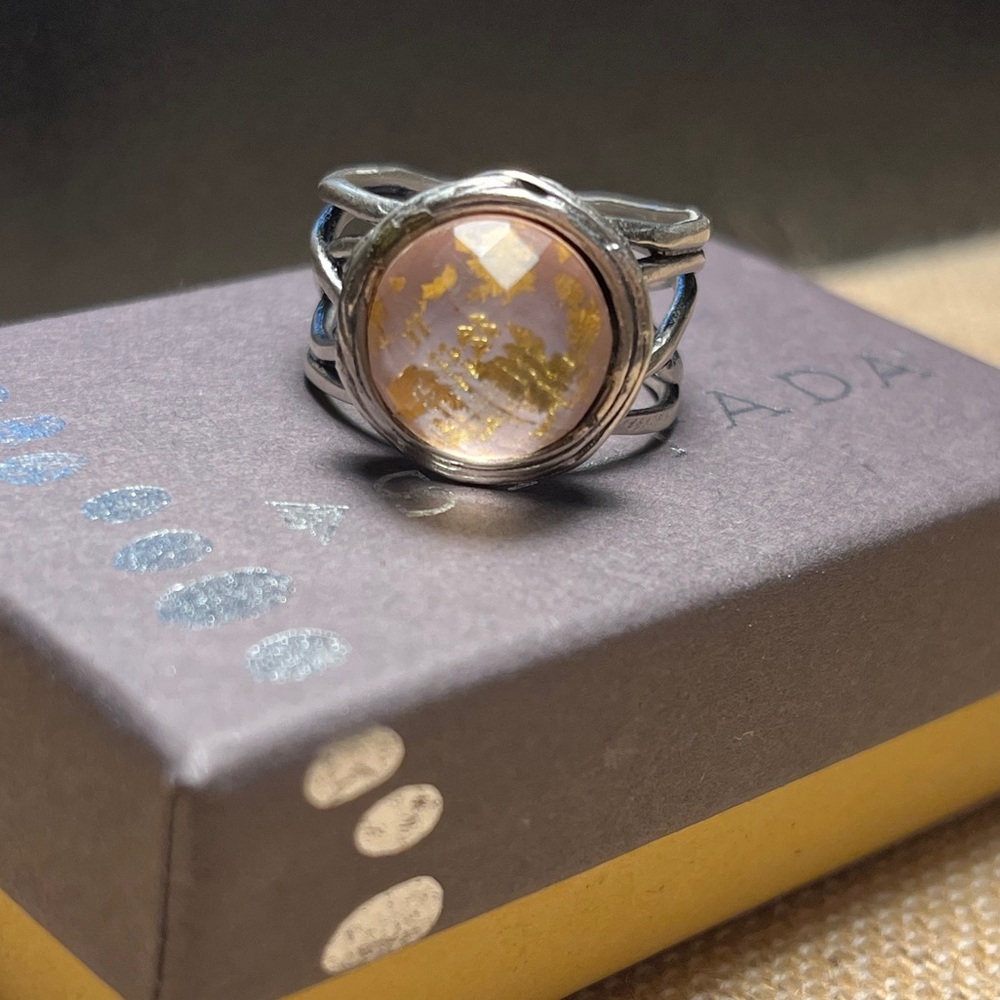 Silpada Faceted Statement Ring